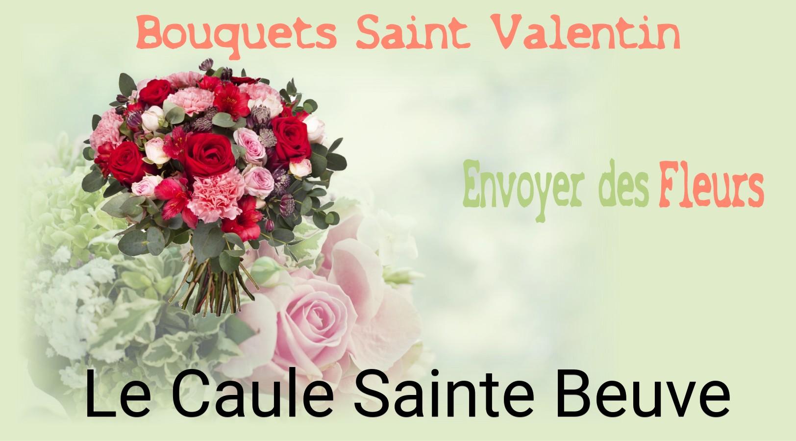 Roses de Saint-Valentin livrées à Le Caule-Sainte-Beuve